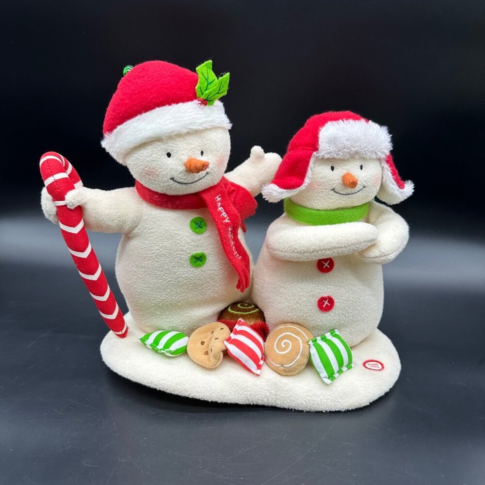 2008 Hallmark Jingle Pals Animated Snowmen Decor Seasons Treatings  Christmas